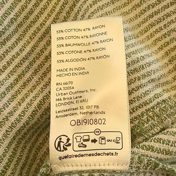 We The Free By The Shore Shirt Olive Combo Size L - Picture 12 of 13